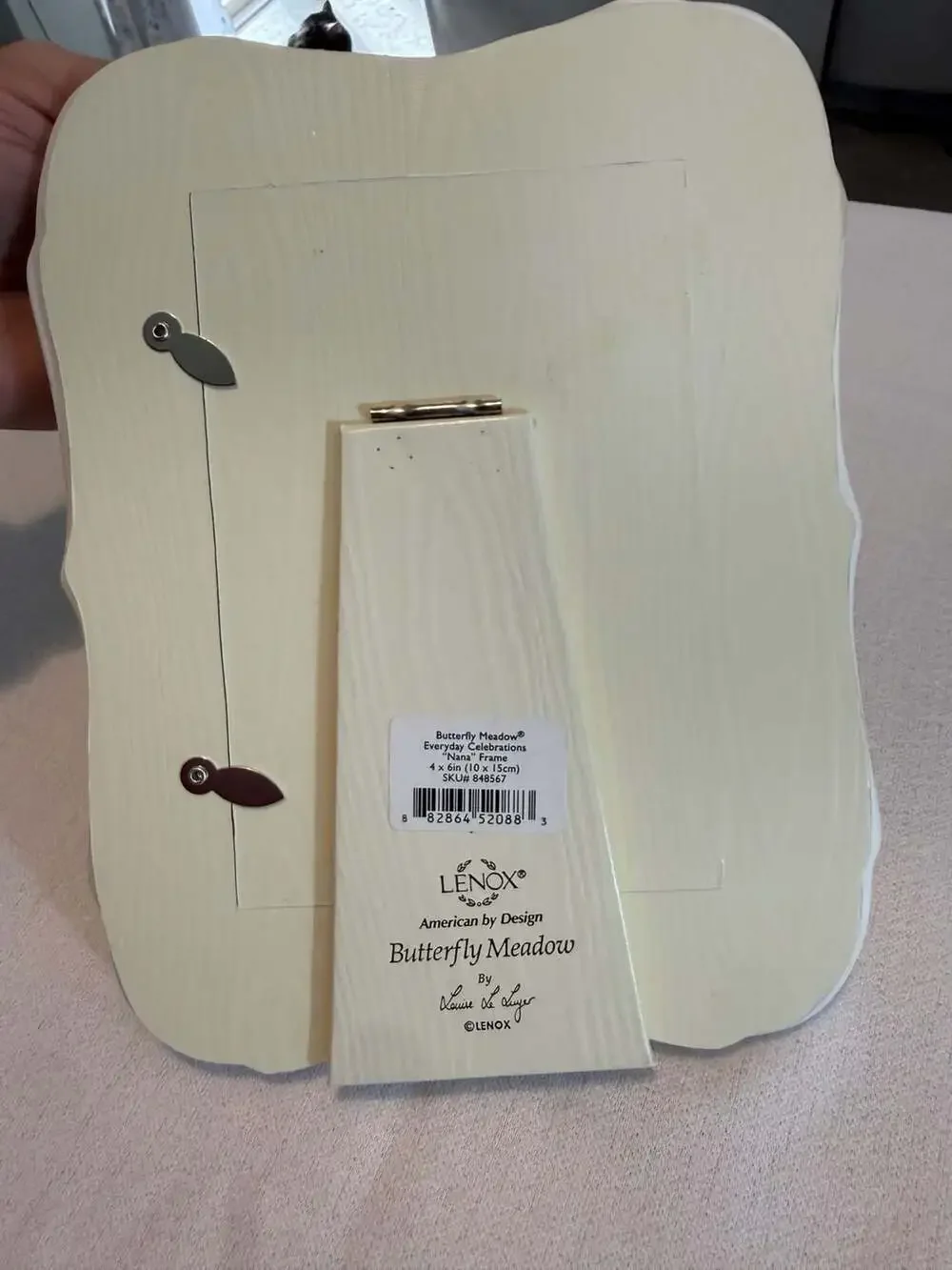 Lenox Butterfly Meadow Everyday Celebrations 4x6 Picture Frame - Nana